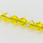 Swarovski 5301 Citrine AB Bicone-General Bead