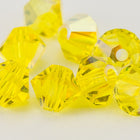 Swarovski 5301 Citrine AB Bicone-General Bead