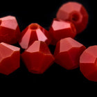 Swarovski 5301 Dark Red Coral Bicone-General Bead
