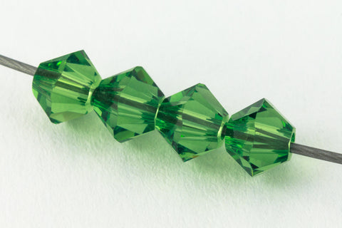 Swarovski 5301 Erinite Bicone (3mm, 4mm, 5mm, 6mm, 8mm)-General Bead