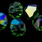 Swarovski 5301 Green Tourmaline AB Bicone-General Bead