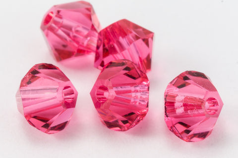 Swarovski 5301 Indian Pink Bicone-General Bead