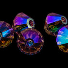 Swarovski 5301 Light Rose AB 2X Bicone-General Bead