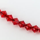 Swarovski 5301 Light Siam Bicone-General Bead