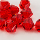 Swarovski 5301 Light Siam Bicone-General Bead