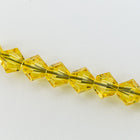 Swarovski 5301 Light Topaz Bicone-General Bead