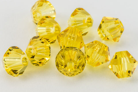Swarovski 5301 Light Topaz Bicone-General Bead