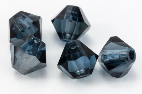 Swarovski 5301 Montana Satin Bicone-General Bead