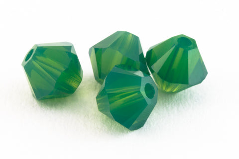 Swarovski 5301 Palace Green Opal Bicone (3mm, 5mm, 6mm, 8mm)-General Bead