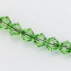 Swarovski 5301 Peridot Bicone-General Bead