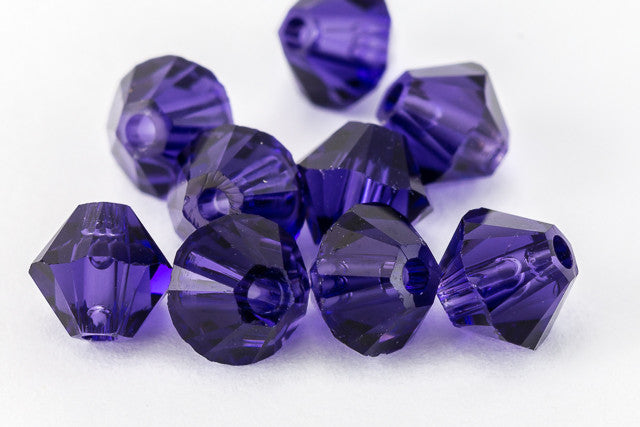 Swarovski 5301/5328 Purple Velvet Bicone (3mm, 4mm, 5mm, 6mm)