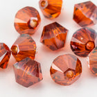 Swarovski 5301 Red Magma Bicone-General Bead