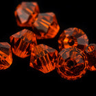 Swarovski 5301 Red Topaz Bicone-General Bead