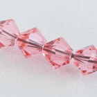 Swarovski 5301/5328 Rose Peach Bicone (3mm, 4mm, 6mm, 8mm)-General Bead