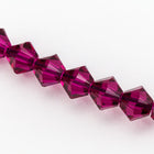 Swarovski 5301 Ruby Bicone-General Bead