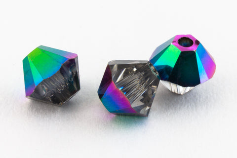 Swarovski 5301 Scarabaeus Green Bicone (3mm, 4mm, 5mm, 6mm)-General Bead