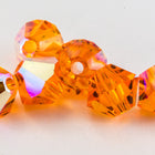 Swarovski 5301 Sun AB Bicone-General Bead