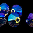 Swarovski 5301 Tanzanite AB 2X Bicone-General Bead