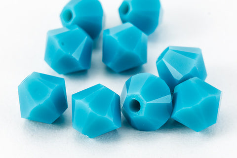 Swarovski 5301 Turquoise Bicone-General Bead