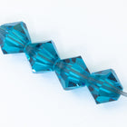 Swarovski 5301 Indicolite Bicone (3mm, 4mm, 5mm, 6mm, 8mm)-General Bead