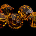 Swarovski 5301 Topaz Bicone (2.5mm, 3mm, 4mm, 5mm, 6mm, 8mm, 10mm)-General Bead