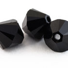Swarovski 5301 Jet Bicone (3mm, 4mm, 5mm, 6mm, 8mm, 10mm)-General Bead