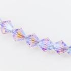 Swarovski 5301 Light Amethyst AB 2X Bicone-General Bead
