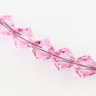 Swarovski 5301 Light Rose Bicone (3mm, 4mm, 5mm, 6mm, 8mm)-General Bead