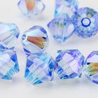 Swarovski 5301 Light Sapphire AB 2X Bicone-General Bead