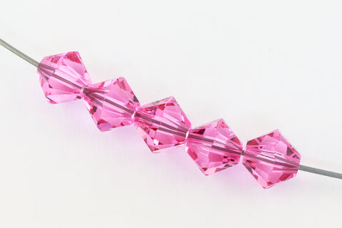 Swarovski 5301 Rose Bicone (3mm, 4mm, 5mm, 6mm, 8mm)-General Bead