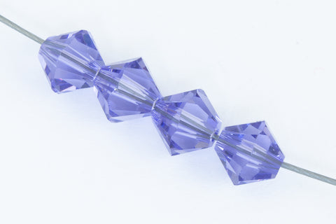Swarovski 5301/5328 Tanzanite Bicone (3mm, 4mm, 5mm, 6mm, 8mm)-General Bead