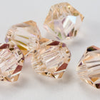Swarovski 5301 Silk AB Bicone-General Bead