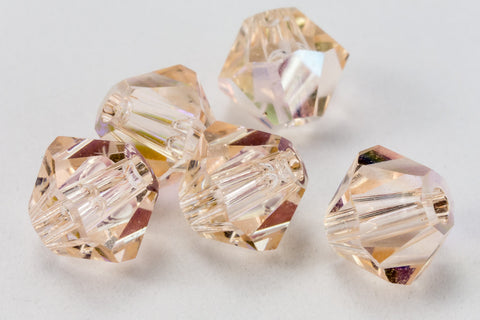 Swarovski 5301 Silk AB Bicone-General Bead