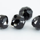 Swarovski 5309 8mm Cosmo Jet Rounded Bicone-General Bead