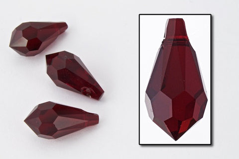 Swarovski 6000 11mm x 5.5mm Siam Teardrop-General Bead