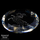Swarovski 6051 20mm Aries Etched Crystal Pendant-General Bead