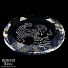 Swarovski 6051 20mm Virgo Etched Crystal Pendant-General Bead