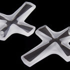 Swarovski 6860 16mm x 20mm Crystal Cross Pendant-General Bead