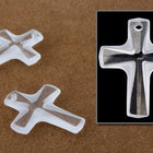 Swarovski 6860 16mm x 20mm Crystal Cross Pendant-General Bead