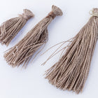 Gray Large Silk Tassel (1.5”-1.75”) #TAC018-General Bead