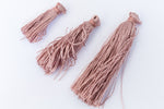 Blush Medium Silk Tassel (1”-1.25”) #TAB019-General Bead
