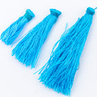 Turquoise Small Silk Tassel (0.5”-0.75”) #TAA027-General Bead