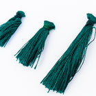 Emerald Medium Silk Tassel (1”-1.25”) #TAB028-General Bead