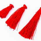 Red Large Silk Tassel (1.5”-1.75”) #TAC030-General Bead