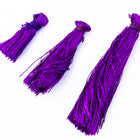 Purple Small Silk Tassel (0.5”-0.75”) #TAA032-General Bead