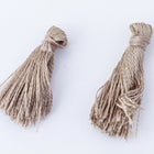 Gray Small Silk Tassel (0.5”-0.75”) #TAA018-General Bead