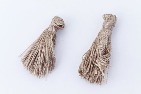 Gray Small Silk Tassel (0.5”-0.75”) #TAA018-General Bead
