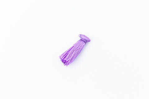 Lavender Small Silk Tassel (0.5”-0.75”) #TAA024-General Bead