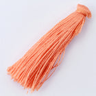 Coral Medium Silk Tassel (1”-1.25”) #TAB022-General Bead