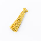 Gold Medium Silk Tassel (1”-1.25”) #TAB023-General Bead